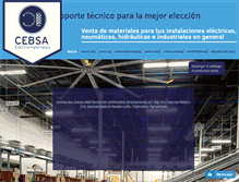 Tablet Screenshot of cebsainc.com